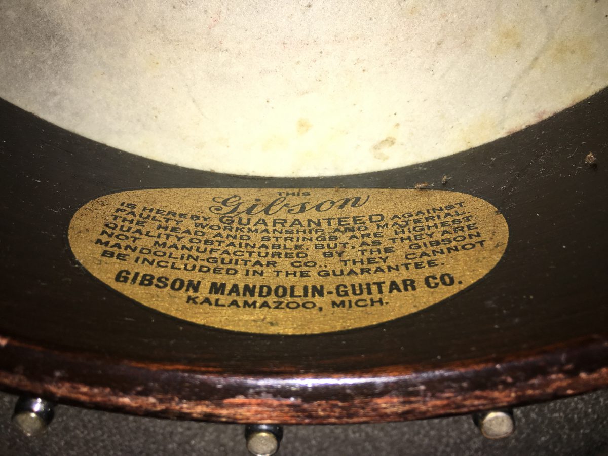 Gibson MB-1 Mandolin Banjo (1922)